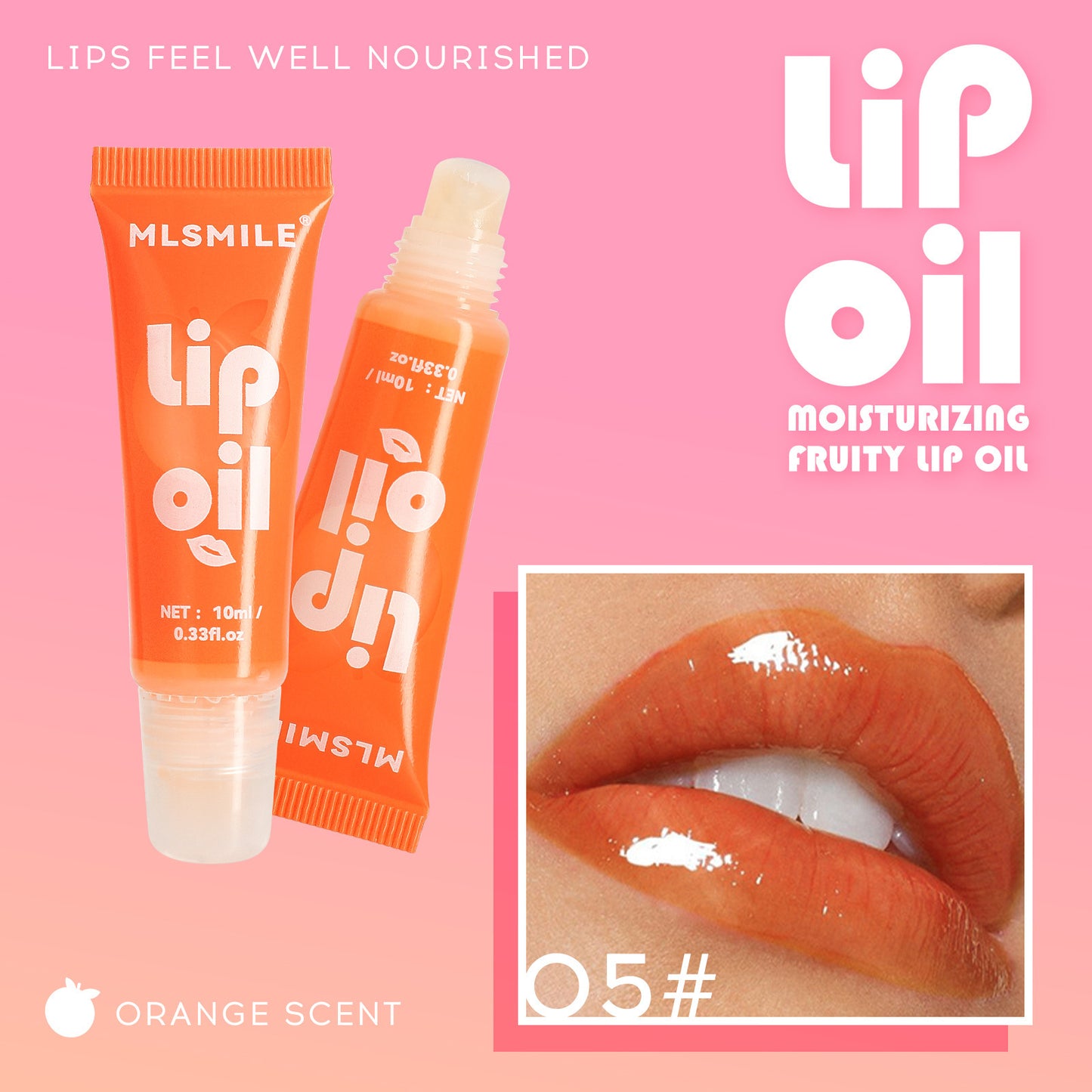 Lip Gloss Fruit Flavor