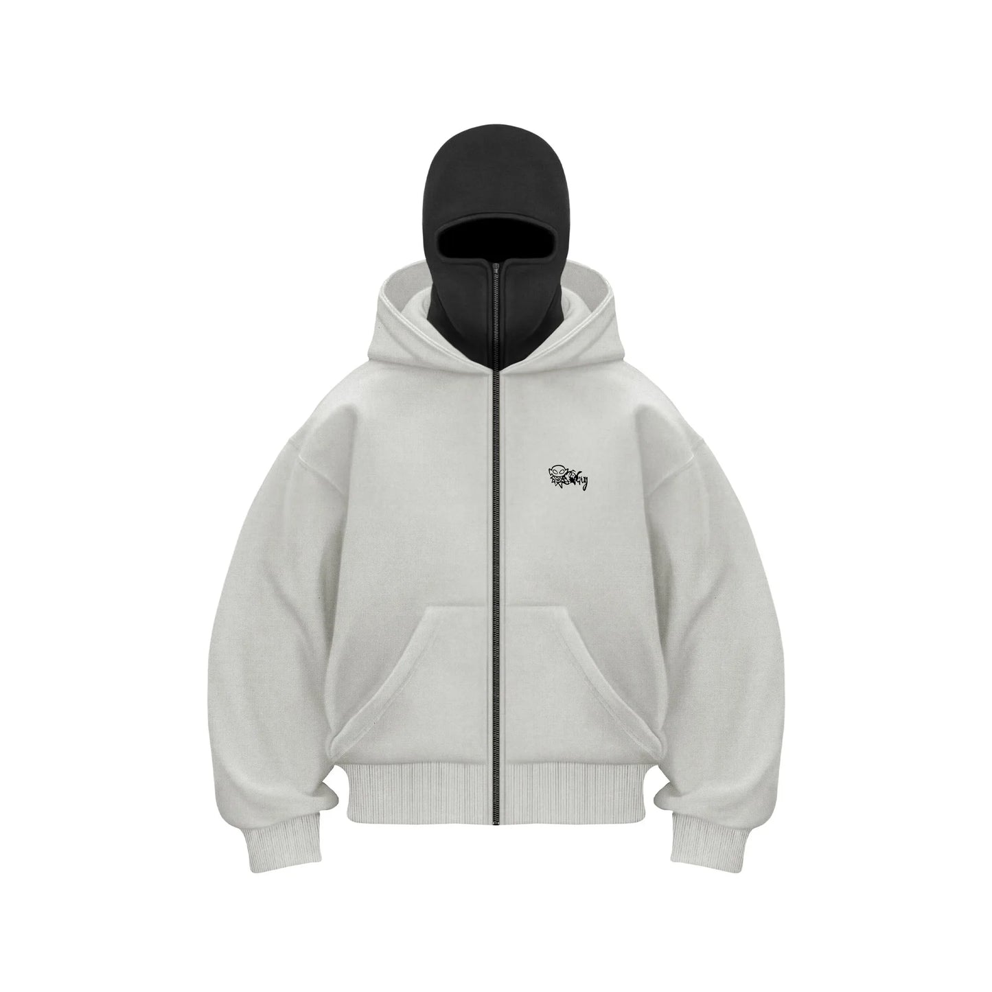 Balaclava Hoodie Zipper