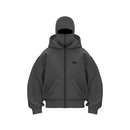 Balaclava Hoodie Zipper