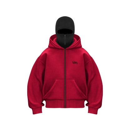 Balaclava Hoodie Zipper