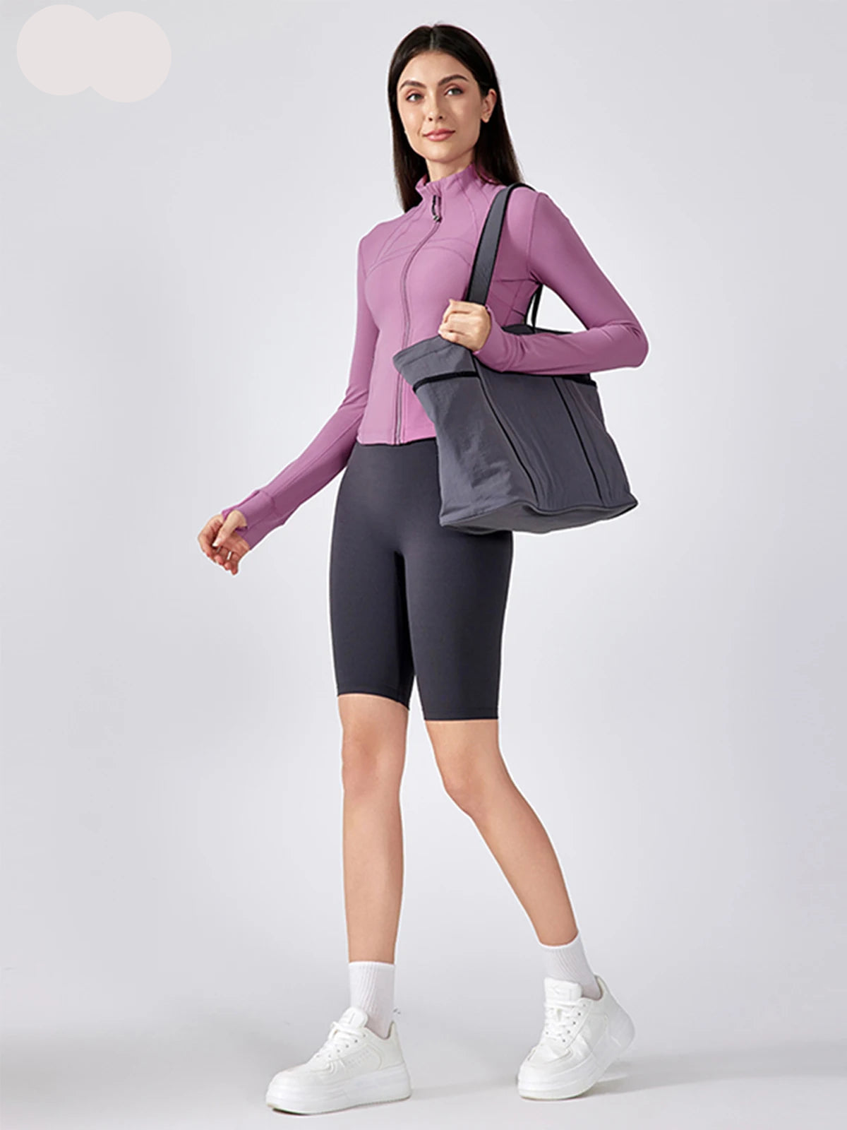 Yoga Jacket Slim Fit Zippered