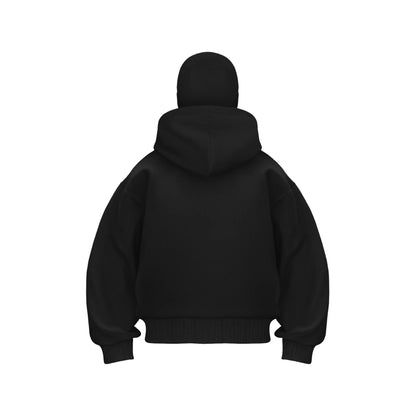 Balaclava Hoodie Zipper